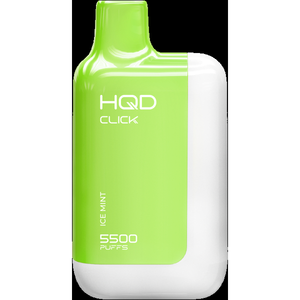 POD-система Hqd Click Устройство + Картридж Ледяная Мята (5500 Затяжек) в Красноярске