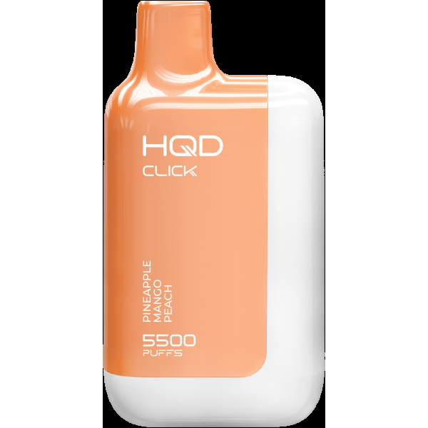 POD-система Hqd Click Устройство + Картридж Ананас Манго Персик (5500 Затяжек) в Красноярске