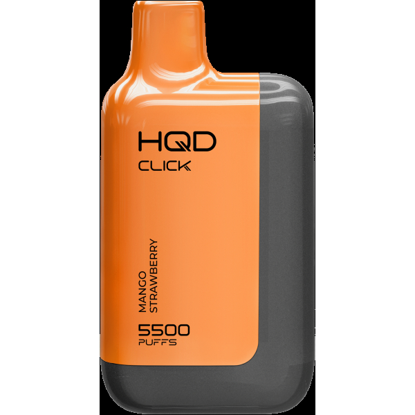 POD-система Hqd Click Устройство + Картридж Манго Клубника (5500 Затяжек) в Красноярске