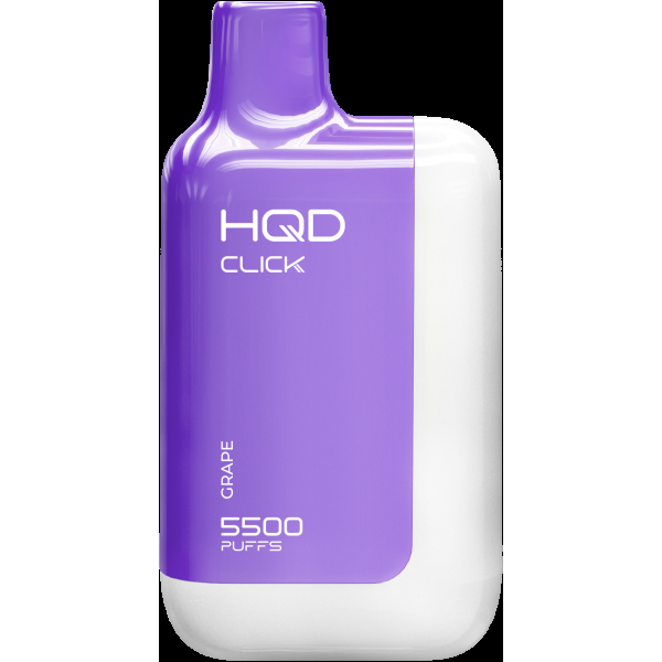 POD-система Hqd Click Устройство + Картридж Виноград (5500 Затяжек) в Красноярске