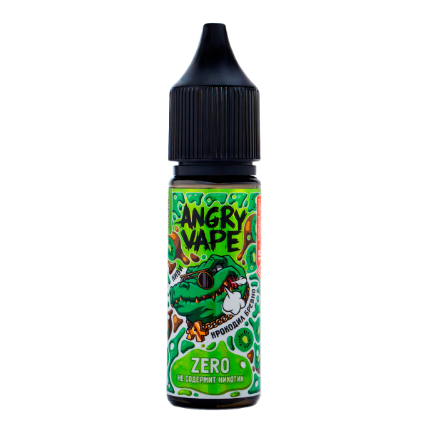 Жидкость Angry Vape Zero Крокодил Бревно 30 Мл в Красноярске