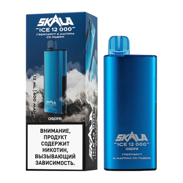 Электронка Skala Ice 12000 Грейпфрут И Малина Со Льдом в Красноярске