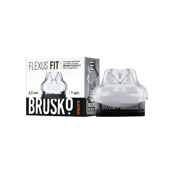 Сменный Картридж Brusko Flexus Fit (Белый) 3,5 Мл, Упак. 1 Шт в Красноярске