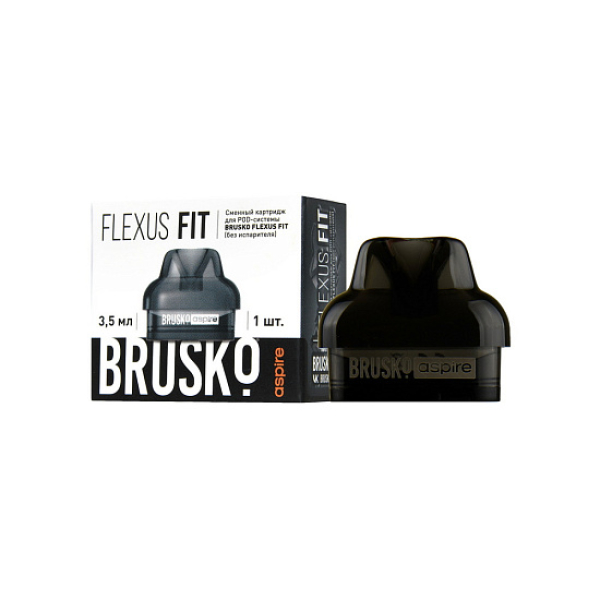 Сменный Картридж Brusko Flexus Fit (Черный) 3,5 Мл, Упак. 1 Шт в Красноярске