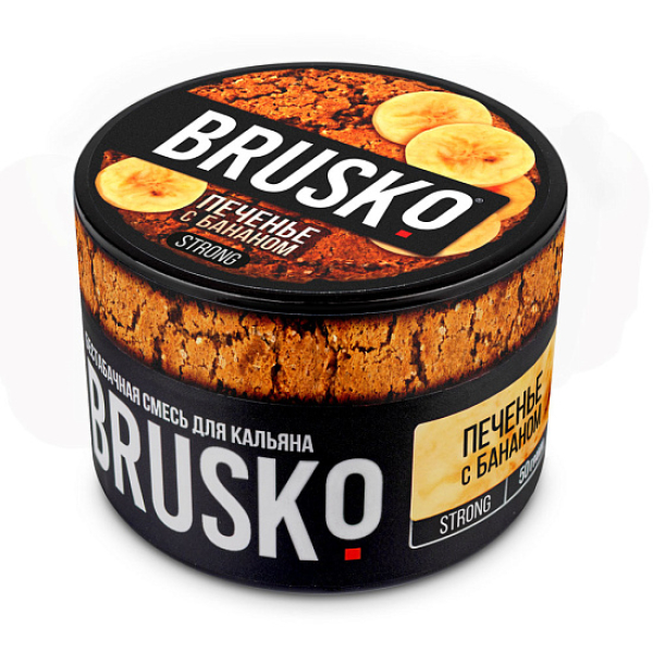 Смесь Brusko Печенье С Бананом (Strong)  50 гр в Красноярске
