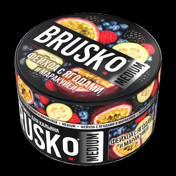 Смесь Brusko Фейхоа С Ягодами И Маракуйей (Medium)  250 гр в Красноярске