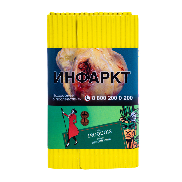 Табак Satyr Iroquois (Желтый Киви)  100 грамм в Красноярске