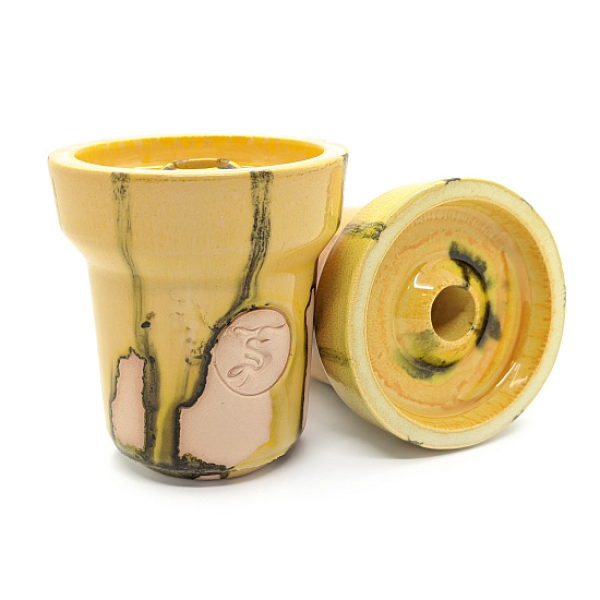 Чаша St Bowls Phunnel Glaze Желтая С Полосками в Красноярске