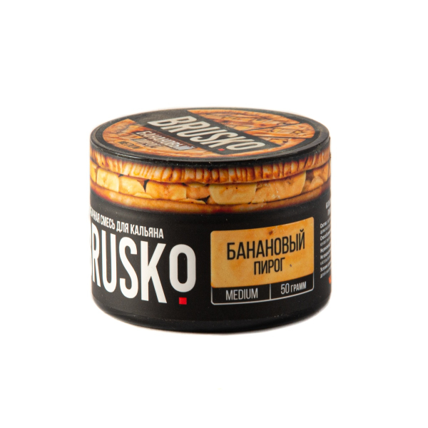 Смесь Brusko Strong Банановый Пирог  50 гр в Красноярске