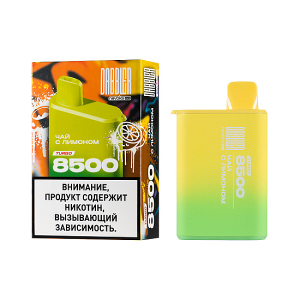 Электронка Dabbler Turbo Чай С Лимоном 8500 затяжек в Красноярске