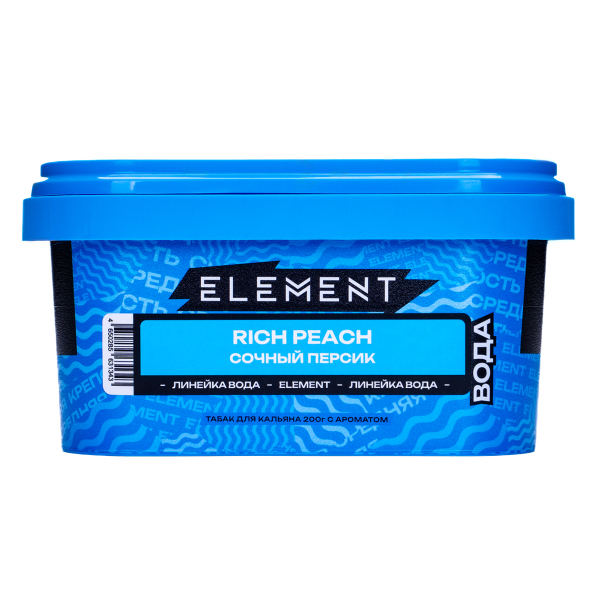 Табак Element Вода Rich Peach 200 грамм в Красноярске