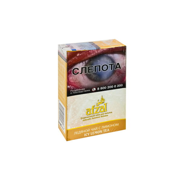 Табак Afzal Icy Lemon Tea 40 грамм  в Красноярске