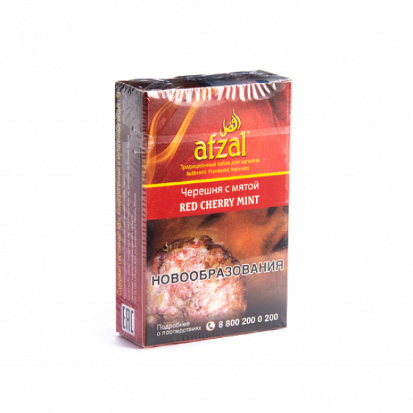 Табак Afzal Red Cherry Mint 40 грамм  в Красноярске