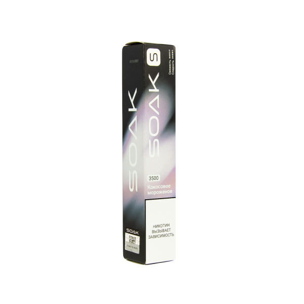 ЭСДН SOAK S Ice Cream Coconut 3500 тяг в Красноярске