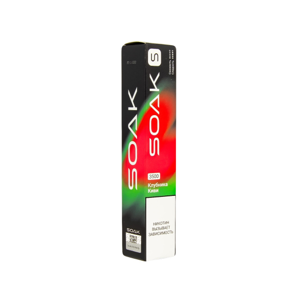 ЭСДН SOAK S Strawberry Kiwi 3500 тяг в Красноярске