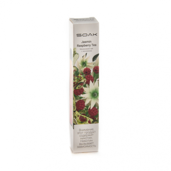 ЭСДН SOAK X Jasmin Raspberry Tea 2200 тяг в Красноярске