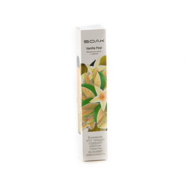 ЭСДН SOAK X Vanilla Pear 2200 тяг в Красноярске