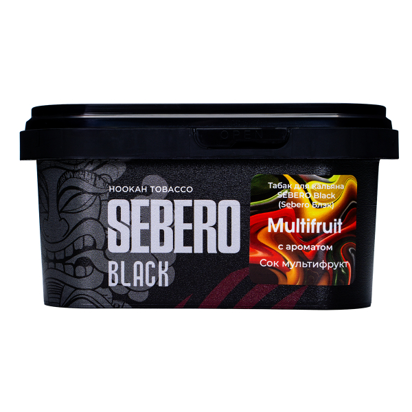 Табак Sebero Black Multifruit 200 грамм в Красноярске
