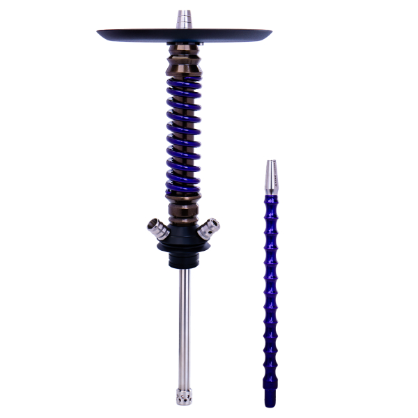 Кальян Mamay Customs Coilovers Mini Бронза Фиолетовый Лак в Красноярске