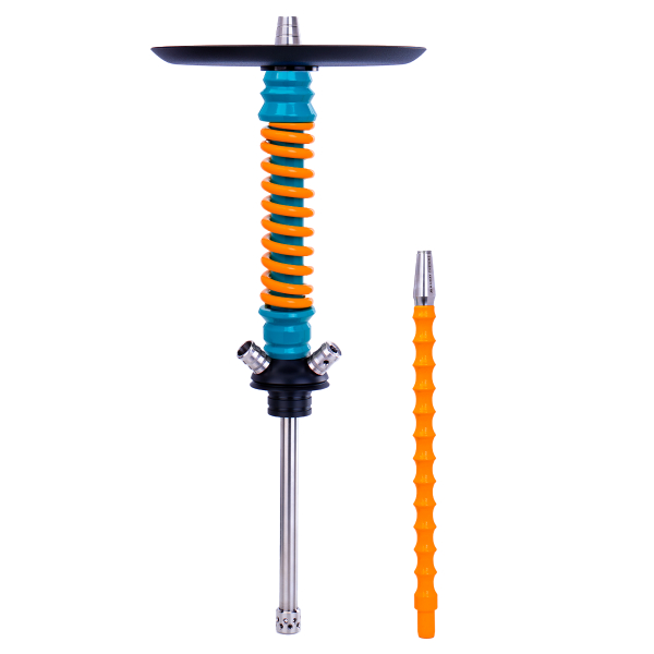 Кальян Mamay Customs Coilovers Mini Морская Волна Оранжевый в Красноярске