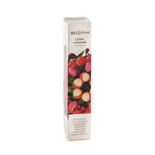 Электронная сигарета Soak X Lychee Lemonade 2200 в Красноярске