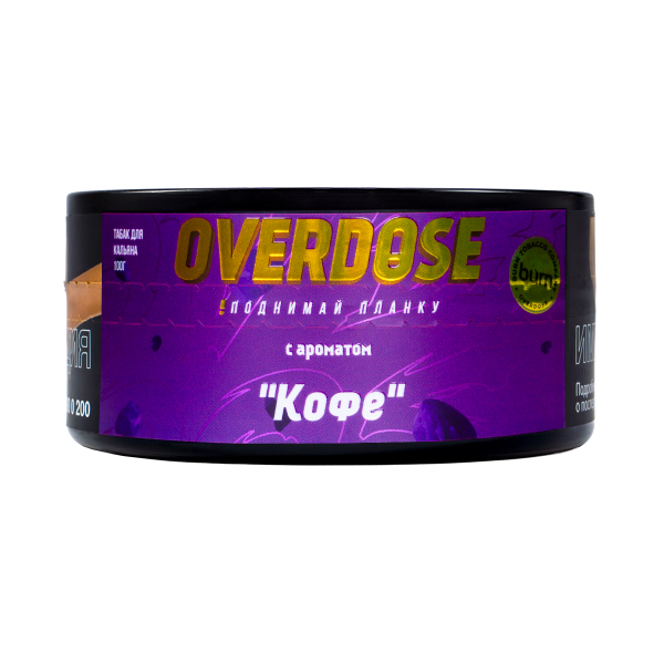 Табак Overdose Coffee 100 грамм в Красноярске