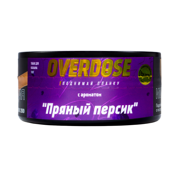 Табак Overdose Kashmir Peach 100 грамм в Красноярске