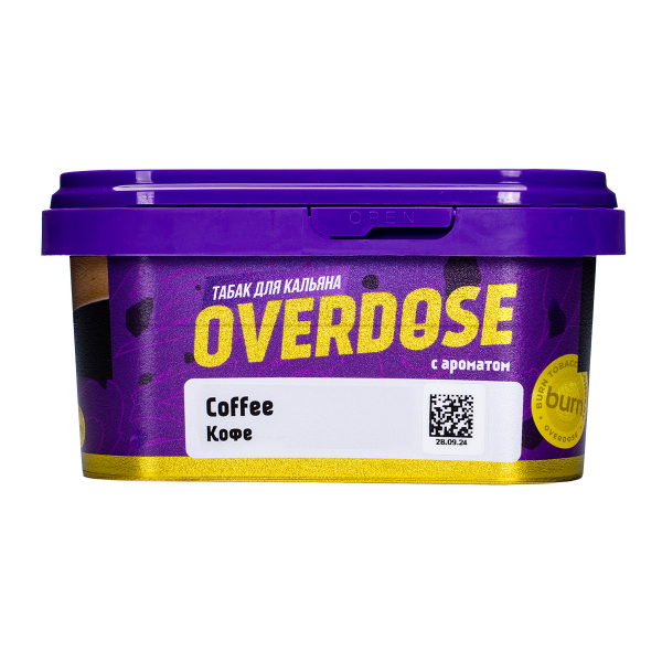 Табак Overdose Coffee 200 грамм в Красноярске