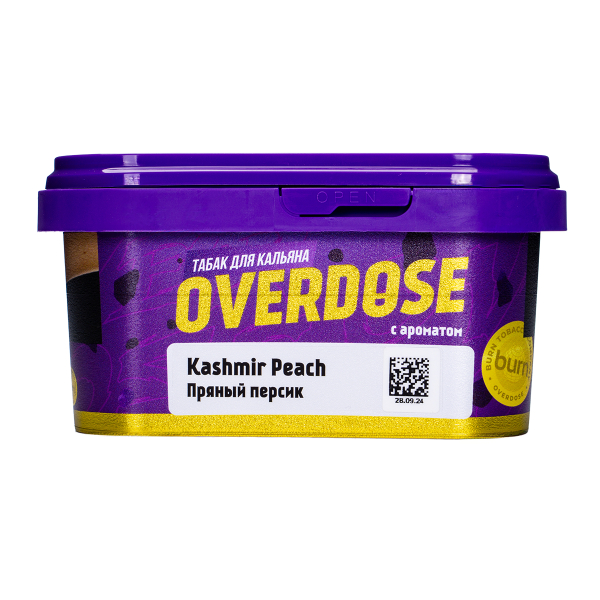 Табак Overdose Kashmir Peach 200 грамм в Красноярске