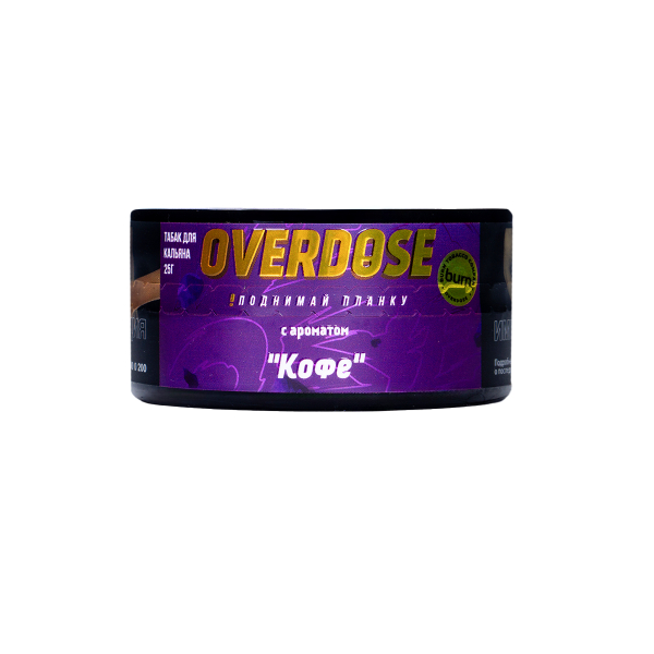 Табак Overdose Coffee 25 грамм в Красноярске