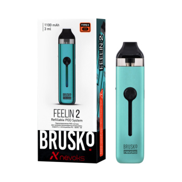 POD-система Brusko Feelin 2 Мятный в Красноярске
