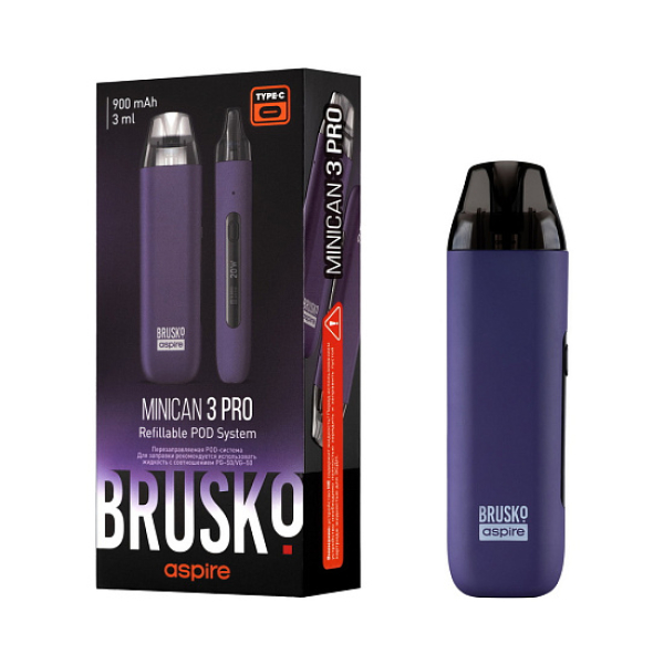 POD-система Brusko Minican 3 Pro фиолетовый в Красноярске