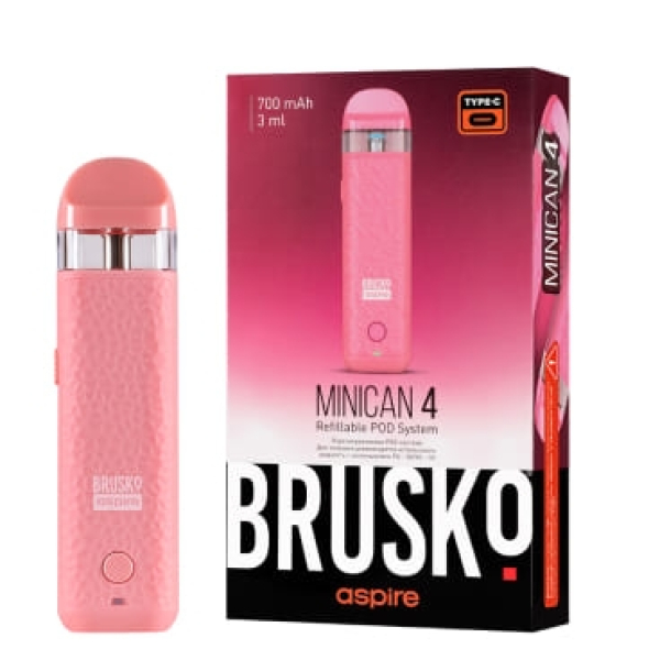 POD-система Brusko Minican 4 Розовый в Красноярске
