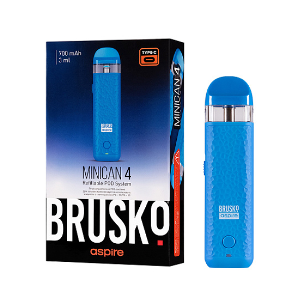 POD-система Brusko Minican 4 Синий в Красноярске