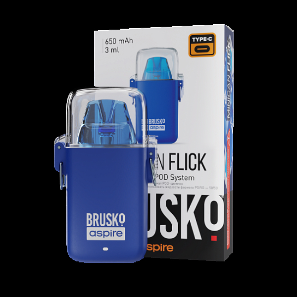 POD-система Brusko Minican Flick Синий в Красноярске