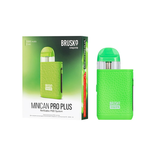 POD-система Brusko Minican Pro Plus Зеленый в Красноярске