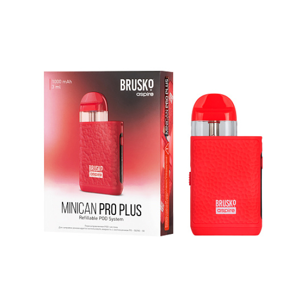 POD-система Brusko Minican Pro Plus Красный в Красноярске