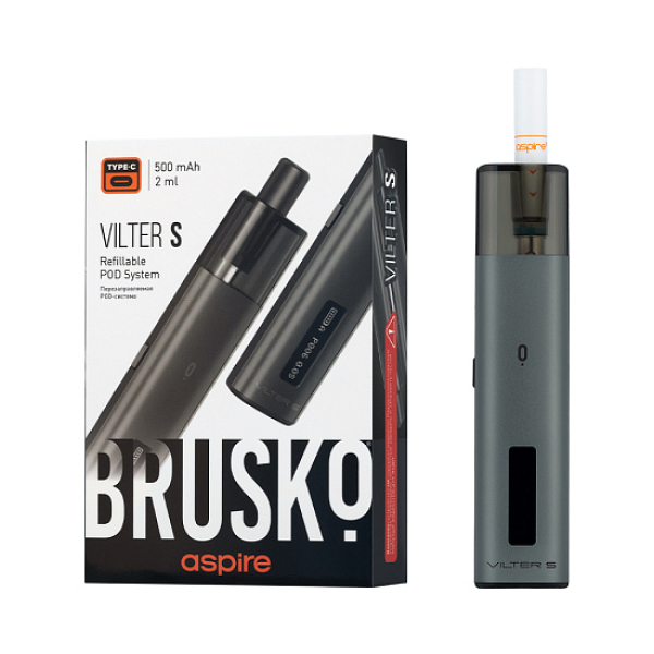 POD-система Brusko Vilter S Серый в Красноярске