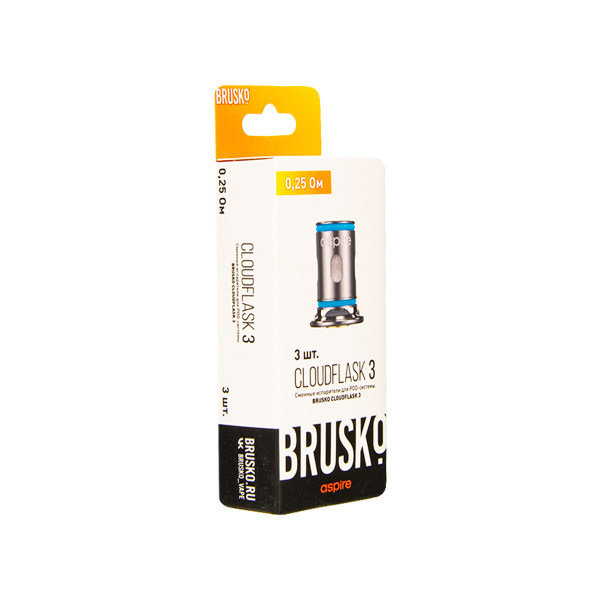 Испаритель Brusko Cloudflask 3 0.25 Ом 3 шт в Красноярске