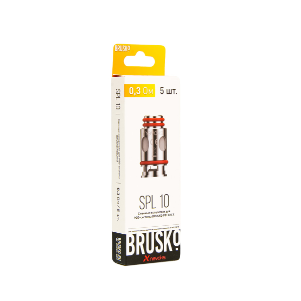 Испаритель Brusko Feelin Spl10 0.3 Ом 5 шт в Красноярске