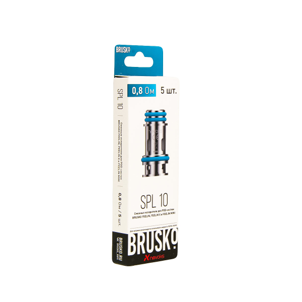 Испаритель Brusko Feelin Spl10 0.8 Ом 5 шт в Красноярске