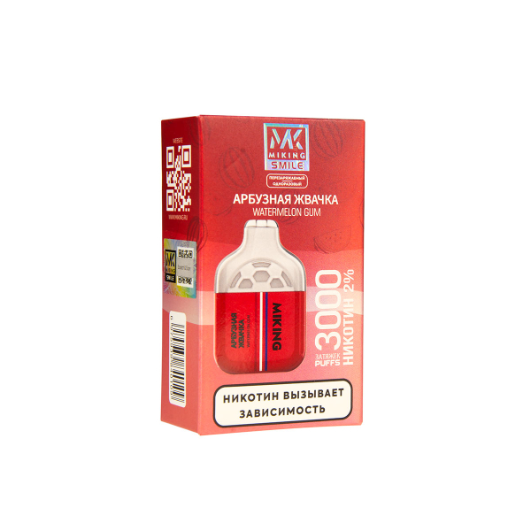 Электронка Miking Watermelon Gum 3000 Затяжек в Красноярске