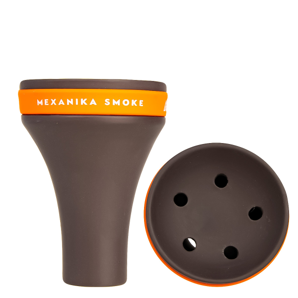 Чаша Mexanika Smoke Fancy Чёрная   С Оранжевым в Красноярске