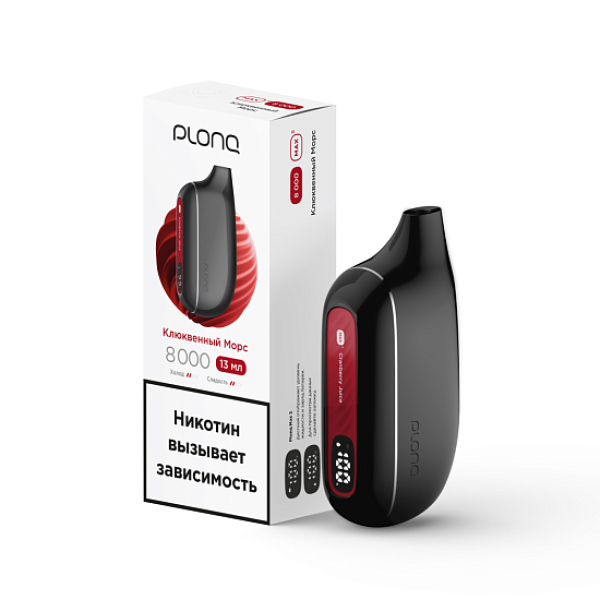 Электронка Plonq Max S 8000 Клюквенный Морс в Красноярске