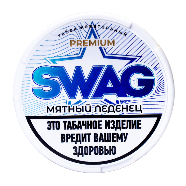 Жевательный табак Swag Strong Мятный Леденец 10 грамм в Красноярске