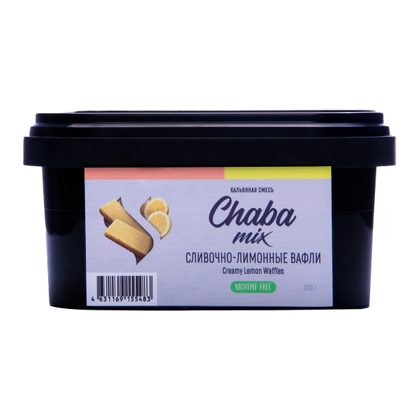 Бестабачная смесь Chaba Сливочно Лимонные Вафли 200 грамм в Красноярске