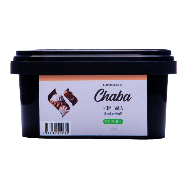 Бестабачная смесь Chaba Ром Баба 200 грамм в Красноярске