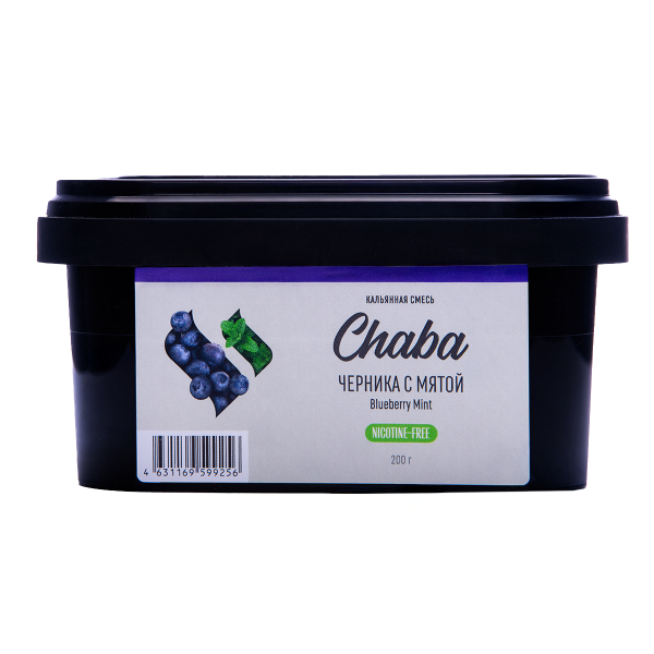 Бестабачная смесь Chaba Черника С Мятой 200 грамм в Красноярске