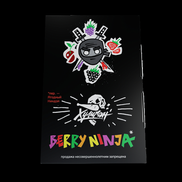 Табак Хулиган Berry Ninja Лесные Ягоды 25 грамм в Красноярске