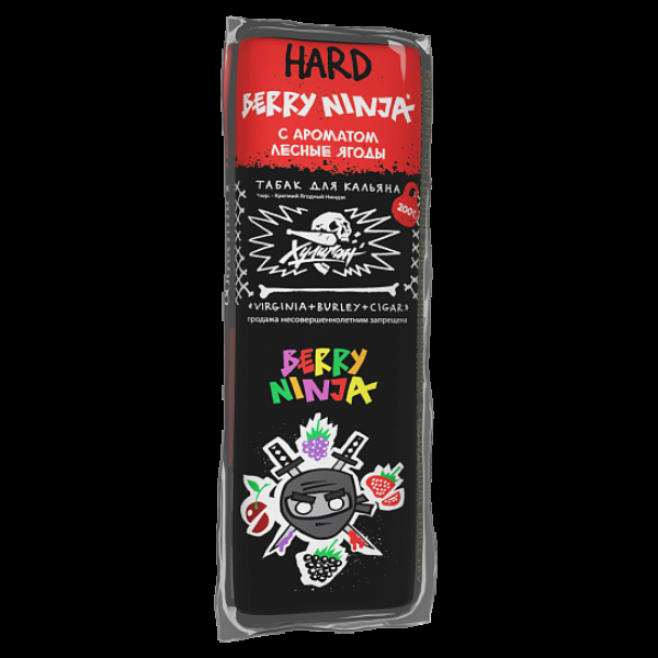 Табак Хулиган Hard Berry Ninja Лесные Ягоды 200 грамм в Красноярске